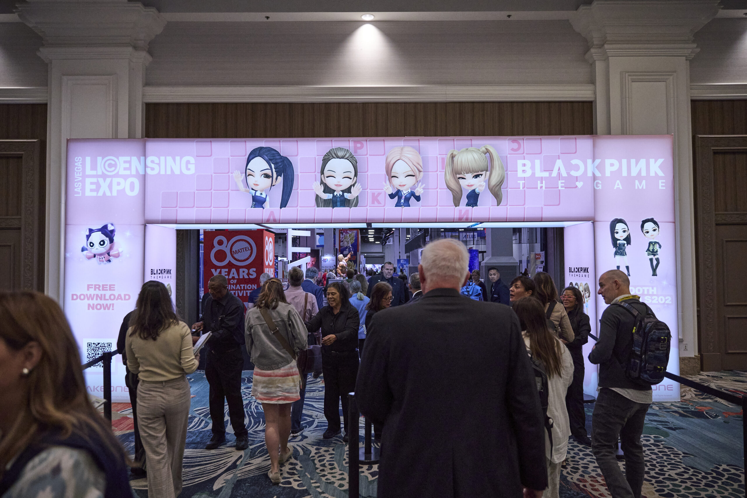 Blackpink entrance archway